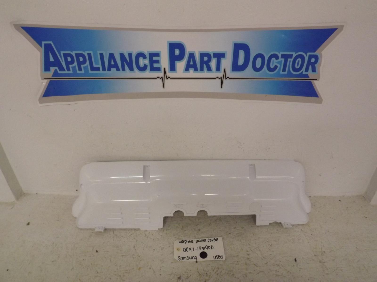 Samsung Washer DC97-19690D Panel Cover Used Samsung Washer DC97-19690D Panel Cover Used